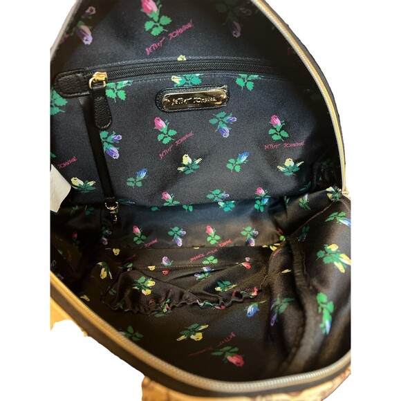 Betsey Johnson Taco Backpack Women Medium Cream Good Lets Taco Bout It Novelty‎ main image 5